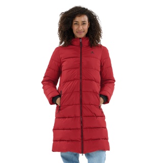 Whistler Winter-Steppmantel Amaret Long Puffer Jacket (warm, wasserdicht, winddicht) tomatenrot Damen